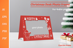 Christmas Photo Frame - Paper Cut SVG 9 Product Image 1