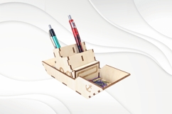 Desk Organizer Steamship, stand holder, greeting decor Product Image 4