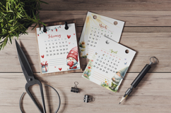 Desktop Calendar 2026 GNOMES /12 months Product Image 3