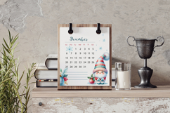 Desktop Calendar 2026 GNOMES /12 months Product Image 4