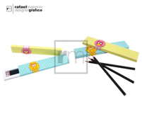 Sliding box of 3 pencils for Teacher's Day Product Image 2