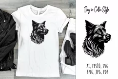 dog,  celtic,  style,  svg,  folk design, silhouette, laser cut, paper cut,  sublimation,  t-shirt design, mug design, tumbler design, pillow design, can glass, stamp, stencil, pet, craft,
