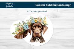 Deutsch Kurzhaar Keychain design