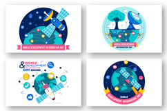 10 World Development Information Day Illustration Product Image 2