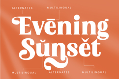 Devika Sunset - Display Serif Font Product Image 15