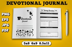 Amazon kdp devotional journal interior for kindle publisher Product Image 1