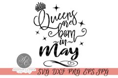 Queens are born in... SVG PNG Product Image 9
