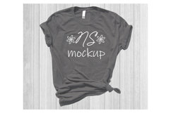 Bella Canvas 3001 Tshirt Mock-up BUNDLE ALL HEATHERS Product Image 5