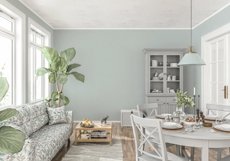 Wall mockup - Wallpaper mockup - Scandinavian room scene Product Image 3