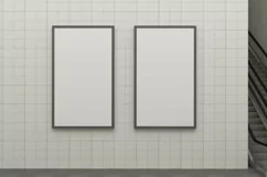 Subway Two Signage Mockup Product Image 2