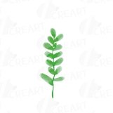 Green leaves and branches watercolor clip art pack, hand painted leafs collection. PNG, jpg, svg, vector illustrator &amp; corel files included Product Image 10