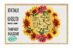 Give Thanks to The Lord, Psalms 136, Sublimation Design Product Image 1