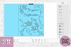 Confirmation insert card | Paper cutting | Cricut Joy card Product Image 4