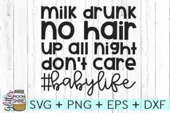 Baby Life SVG DXF PNG EPS Cutting Files Product Image 2