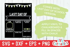 First Day of School, Last Day of School|svg Product Image 3