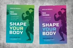 Fitness & Gym Sports Flyer Template Product Image 5