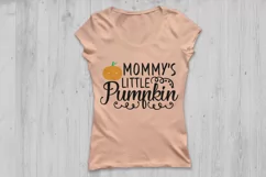 Mommys little pumpkin svg, Halloween svg, Pumpkin svg. Product Image 2