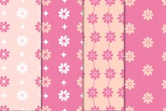 Boho Flowers Seamless Pattern Product Image 1
