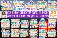 Camping Sticker SVG Bundle Product Image 1