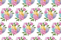 Easter pattern. Seamless pattern with Easter motifs. Product Image 9