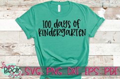 100 Days of Kindergarten - A School SVG Product Image 1