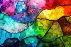 Stained Glass Colorful Background Wallpaper Product Image 1