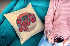 Valentine Sublimation Retro Vintage Love PNG for Sublimation Product Image 4
