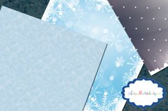 Frozen christmas digital pattern / frozen christmas paper / digital papers / gift wrapper / high quality digital set 12 x 12 Product Image 3