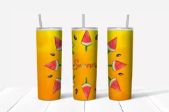 Summer tumbler,20 oz skinny tumbler sublimation Product Image 3