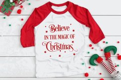 Believe in the Magic of Christmas, SVG, Christmas svg Product Image 1