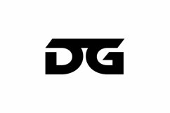 DG logo design vector template Product Image 1