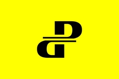 DG GD letter logo design. Product Image 1