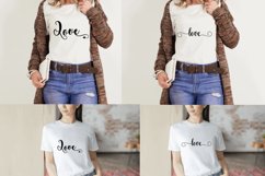 2 love decal designs, Love Print, Love, Printing, Vinyl Product Image 3