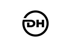 DH logo design Product Image 1