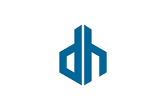 DH Logo Design. DH Product Image 1