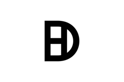 DH HD Logo Design Product Image 1