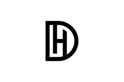 DH HD Logo Design Product Image 1