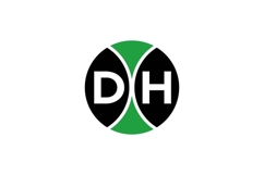 DH Logo Design. DH Product Image 1