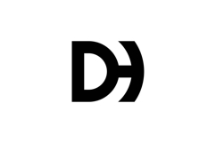 DH Logo Design. DH Product Image 1