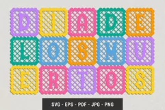 Day of the Dead, Dia De Los Muertos pennant flags template Product Image 2