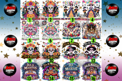 Día de los Muertos PNG Bundle Product Image 2