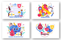 11 World Diabetes Day Illustration Product Image 3