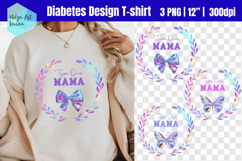 Type 1 diabetes | T-shirt PNG Product Image 1