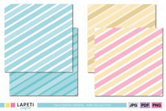 Diagonal Lines Pattern Paper