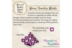 Boos and Baubles: A Whimsical Halloween Paper Pack | PNG Product Image 6