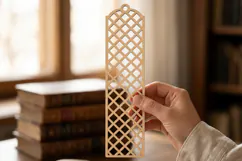 Diamond Bookmark SVG Laser Cut File Product Image 2