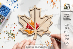 Diamond Mosaic Base Laser Cut. Diamond Blank SVG Product Image 1