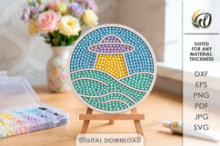 Diamond Mosaic Blanks Bundle Laser Cut. Diamond Painting SVG Product Image 9