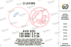 Diamond Mosaic Blank Laser Cut. Diamond Painting SVG. Lemon Product Image 2