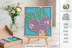 Diamond Mosaic Blanks Bundle Laser Cut. Diamond Painting SVG Product Image 12